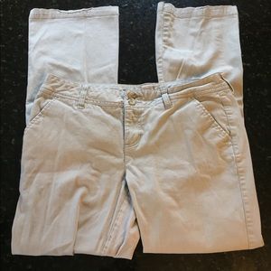 🔥Khaki bootcut pants